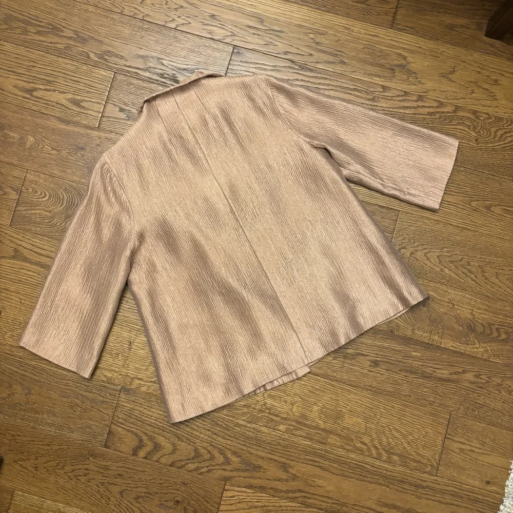 Eileen Fisher silk cardigan - Picture 8 of 11